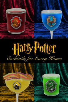 harry potter goblets for every house