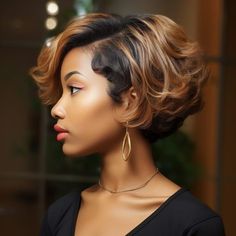 Be the muse of modern fashion with our cutting-edge bob hair weaves. Designed for trendsetters and fashion enthusiasts, these weaves bring contemporary flair to a classic cut. Elevate your style game with a bob that's on point and on trend. #bobhair #weavehair #shorthair #bobhairweave Black Women Short Haircuts, Women Short Hairstyles, Hairstyles Trending, Black Women Short Hairstyles, Natural Hair Short Cuts, Weave Hair, Short Hair Pixie Cuts, Hair Masks