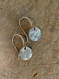 Jewelry For Teens, Paisley Earrings, Raw Stone Earring, Fine Silver Jewelry, Wedding Jewelry Earrings, Boho Gifts, Recycled Silver, Green Earrings