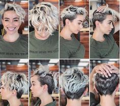 Hip Hair, Undercut Pixie, Pixie Haircuts, Hip Hip