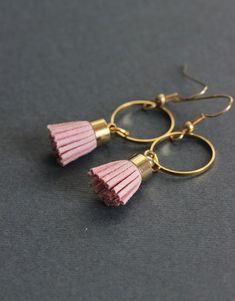 Pink Gold Dangle Earrings With Ear Wire, Pink Gold Small Hoop Jewelry As Gift, Pink Gold Small Hoop Jewelry For Gift, Pink Small Hoop Metal Jewelry, Pink Gold Hoop Earrings Gift, Pink Gold Small Hoop Earrings For Gift, Pink Gold Small Hoop Earrings Gift, Pink Brass Dangle Jewelry, Pink Gold Dangle Earrings For Pierced Ears