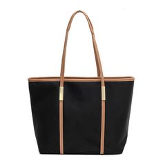 One-Shoulder Underarm Tote Bag - Scraften Simple Fashion, Simple Elegant, Bag Bag, Bird In Bag, Daily Look, Black Tote Bag, Fashion Handbags, Canvas Tote, Simple Style