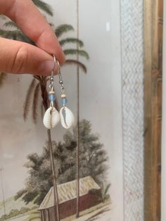 Cabana Cowrie Shell Handmade Beaded Earrings Beachy Cowrie Shell Earrings, Handmade Beaded Earrings, Handmade Earrings Beaded, Cowrie Shell, Shell Earrings, Etsy Australia, Beaded Earrings, Favorite Jewelry, Jewelry Earrings Dangle