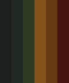 the color palette is shown with different shades