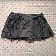 Micas Grey Pleated Skirt (With Shorts) Never Worn Size L, Fits More Like A Small Gray Pleated Skirt, Gray Mini Skirt, Grey Pleated Skirt, Grey Mini Skirt, Skirt With Shorts, Concert Outfits, Walker Boots, Garment Bags, Short Skirt