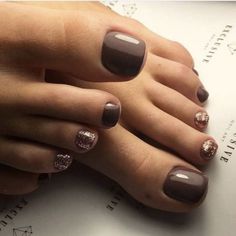 Stunning 2024 Fall Pedicure Trends: Explore Top 18 Colorful & Elegant Designs for Your Toes Nail Design At Home, Pedicure Design, Pedicure Designs Toenails, Toe Nail Color