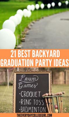 the best backyard graduation party ideas