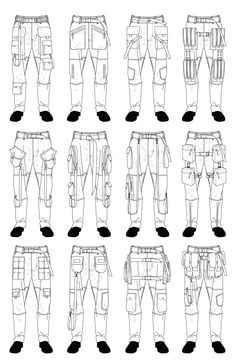 the different types of pants and how they are used for each type of person's body