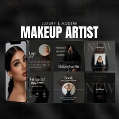 the new luxury and modern makeup artist app is now available for iphone users to view