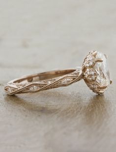 Unique vintage inspired engagement ring milgrain;caption:2.00ct. Oval Diamond 14k Rose Gold Engage Ring, Dig Jewelry, Engagements Rings, Born Photography, Vintage Inspired Engagement Rings, Earthy Wedding, Marquise Diamond Engagement Ring, Cute Engagement Rings, Future Engagement Rings