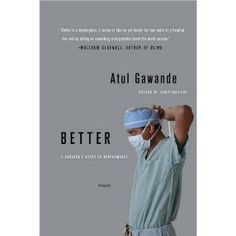 the cover of a book with a man in scrubs and surgical gauze on his head