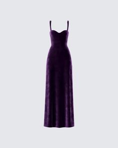 Stephanie Purple Velvet Maxi Dress – FINESSE Doctor Odyssey, Fall Dinner Outfit, Royal Purple Dress, Dark Purple Dress, Winery Outfit, Dress Reference, Dark Purple Dresses, Dress Polyvore, Purple And Black Dress