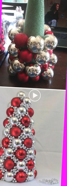 ✓✓DIY your Christmas gifts this year with GLAMULET. they are 100% compatible with Pandora bracelets. 20 Great Ways To Decorate Your Home With Christmas Ornaments - Styletic christmas decor ideas for apartments, christmas decor ideas table, christmas decor ideas for living room! Diy Christmas Tree Ideas, Fun Christmas Ornaments, Homemade Christmas Tree, Wall Christmas Tree, Diy Christmas Tree Ornaments, Large Christmas Tree, Ribbon On Christmas Tree, Christmas Decorations Diy Outdoor, Christmas On A Budget