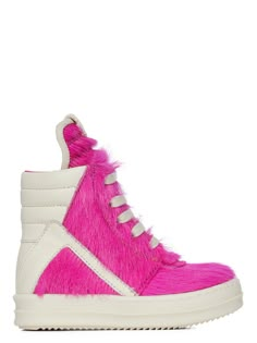 RICK OWENS - SHOES - Rick Owens Can You Spray Paint Shoes, Sims 4 Cc Clothes Male Shoes Nike, Short Hair Pony, Pink Rick Owens, Rick Owens Outfit, Rick Owens Geobasket, Hair Pony, Rick Owens Menswear, Rick Owens Shoes