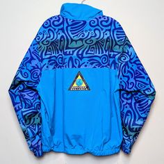 VTG Surfers Alliance Windbreaker Anorak Jacket Color Block Surf Zip 90s Large Jacket Print Design, Anorak Jacket, Sports Wear, Kids Sports, Sport Wear, Windbreaker Jacket, Monster High, Color Block, Gender Neutral