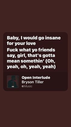 bryson tiller , lyrics #music Sunflower Nails, Rap Lyrics Quotes, My Music Taste, Best Lyrics, Rap Lyrics, Favorite Lyrics