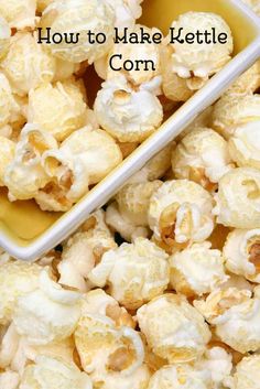 how to make kettle corn in the microwave