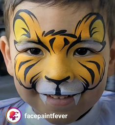 Car Face Paint, Easter Face Paint, Paint Animals, Face Painting For Boys, Boy Face, Tiger Face, Facepaint, Block Party, Farm Yard