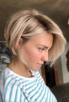 Cute Short Bob, Hair Growing, Haircuts Short, Great Hairstyles, Bob Haircuts For Women, Short Bob Haircuts, Bob Haircuts, Short Bob Hairstyles, Gray Hair