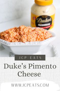 Pimento cheese with Duke’s Mayonnaise Paminto Cheese Homemade, Recipe For Pimento Cheese Spread, Pioneer Woman Pimento Cheese, How To Make Pimento Cheese, Newks Pimento Cheese, Homemade Pimento Cheese Recipe Easy, Pimento Cheese Recipe Without Cream Cheese, Pimento Cheese Recipe Pioneer Woman, Easy Pimento Cheese Recipe