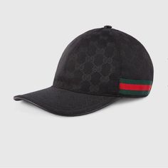 New, Never Worn And In Perfect Condition. No Tags. Includes Original Box. A Classic Baseball Cap Shape In Original Gg Canvas With Green And Red Web. The Stripe Detail Was First Developed By Gucci In The '50s, And Instantly Became The Hallmark Of A Cultured Club. Pet And Smoke Free Home. Black Original Gg Canvas With Black Leather Detail Green And Red Web Stripe Cotton Lining Adjustable Hook-And-Loop Closure On Back Made In Italy Gucci Casual Baseball Cap With Curved Brim, Casual Gucci Baseball Cap With Curved Brim, Luxury Gucci Baseball Cap, Designer Black Baseball Cap With Curved Brim, Designer Black Baseball Cap With Flat Brim, Classic Gucci Hat With Curved Brim, Designer Black Baseball Cap, Classic Gucci Baseball Cap, Classic Gucci Hat With Flat Brim