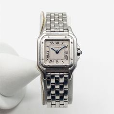 -Great Condition, Still Has Original Sticker! -6.6" Long -Battery Runs Great -Rare Cartier Panther, Cartier Accessories, Mint Color, Women's Watch, Cartier, Accessories Watches, Panther, Limited Time, Womens Watches