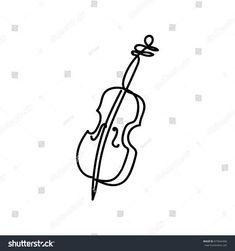 a black and white line drawing of a violin on a white background music instruments, musical instruments, cello logo, string art, strings, person, graphic design projects, clipart, silhouettes, royalty photos, drawings, stock photos, lettering, illustration, artwork