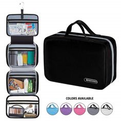 Travels and Whims 9-2 Great Gift Ideas For Travelers You Can Buy On Amazon Lifestyle  Travel Lifestyle Gadgets Amazon Bathroom Bag, Shower Organizer, Cosmetic Bag Organization, Mens Toiletry Bag, Hanging Toiletry Bag, Best Travel Accessories, Travel Toiletry Bag, Makeup Bag Organization, Makeup Tricks