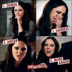 Eleanor's 4 stages of grief. Don't F with the Princess! :O Royal Family, Tv Series, In This Moment