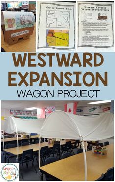 the west ward extension wagon project is an easy way to teach students about how they are going