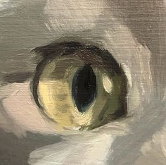 an eye is shown in the middle of this painting