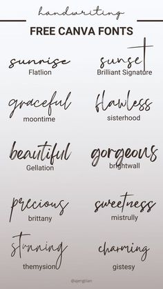 some type of font that is in the middle of different types of handwriting and calligraphy