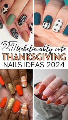 Thanksgiving Nail Ideas, November Nail Designs, Turkey Nails, Holiday Themed Nails, Elegant Thanksgiving, Thanksgiving Nail Designs, Thanksgiving Nail Art, Thanksgiving Nail, November Nails