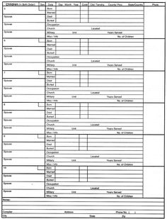 a printable form for an employee's application