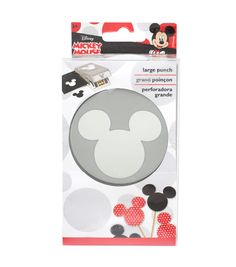 the mickey mouse face is shown in this package