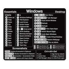 a black and white poster with the words windows written in different languages, all on one side