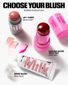 A clean, non-comedogenic cream blush stick and lip color with a nourishing formula that builds and blends seamlessly for a quick pop of color. 0.21 OZ / 6G Cream Blush Stick, Makeup Stick, Blush Stick, Milk Makeup, Clean Makeup, Cream Blush, Lip Color, Lip Colors, Lip Makeup