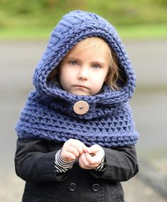 Clove Cowl children pattern available at LoveCrochet. Find more patterns by The Velvet Acorn and share your own projects at LoveCrochet.Com! Lotr Crochet, Crochet Hooded Cowl, Velvet Acorn, Crochet Hood, Hooded Cowl, Kids Library, Super Bulky Yarn, Cowl Pattern, Hooded Scarf