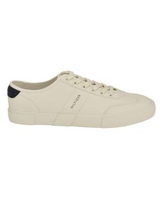 in stock Classic Cream Sneakers With Cushioned Footbed, Classic Cream Sneakers, Classic Off-white Lace-up Sneakers, Classic Beige Sneakers, Classic Tommy Hilfiger Leather Sneakers, Low Top Sneakers, Tommy Hilfiger Man, Low Top, Top Sneakers