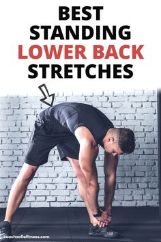 the best standing lower back stretches