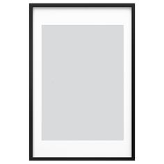 a black and white photo frame with an empty space in the middle, on a white background