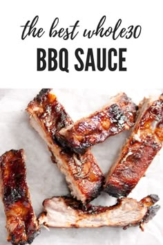 the best barbecue sauce for bbq ribs is made with only three ingredients, and it's easy to make