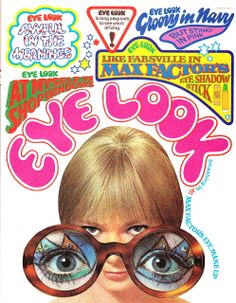 a magazine cover with an image of a child's face and large eyeballs