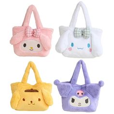 Color: kuromi Hello Kitty Kawaii Shoulder Bag For Everyday Use, Everyday Hello Kitty Kawaii Shoulder Bag, Everyday Kawaii Hello Kitty Shoulder Bag, Kawaii Hello Kitty Travel Bags, Hello Kitty Kawaii Bag For Daily Use, Kawaii Hello Kitty Bag For Daily Use, Kuromi Bag, Kuromi Backpack, Kuromi Plush