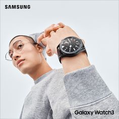 Start your fitness journey with the Galaxy Watch3. Monitor your heart health and more, all from your wrist. Galaxy Smartwatch, White Watches For Men, Suunto Watch, Suit Style