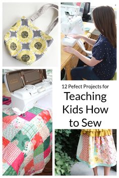 sewing projects for teaching kids how to sew