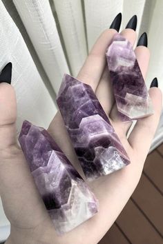 Amethyst Crystal | KILLSTAR - US Store Crystal Grimoire, Altar Inspiration, Celestial Room, Crystal Aesthetic, Amethyst Crystals, Pretty Rocks, Spiritual Protection, Cool Rocks, Chakra Balancing