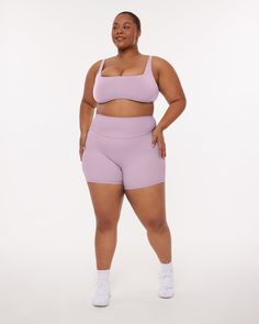 #Variant_Rose / 2x Pink Seamless Activewear Of Short Length, Pink Seamless Athleisure Biker Shorts, Pink Seamless Biker Shorts Athleisure, Pink Seamless Short Length Activewear, Short Pink Seamless Activewear, Short Length Seamless Pink Activewear, Solid Biker Shorts With Medium Support For Pilates, Pink Compressive Short Leg Activewear, Solid Color Biker Shorts With Medium Support For Pilates