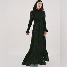 Black High Waisted Sister Jane Maxi Dress New With Tags. Formal, High Neck. Sister Jane, Fall 2024, Black Color, High Neck, Maxi Dress, High Waisted, Womens Dresses, Tags, Dresses