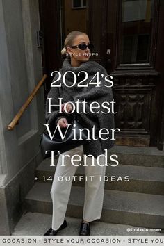 Winter Outfits Trend 2024, Trending Winter Outfits 2024 Women, Winter 2024 Outfit Ideas, Trend Fall Winter 2024 Outfits, Trending Outfits 2024 Women, Clothes Trends 2024 Women, Winter 2024 Casual Outfits, Winter Collection 2024, Fashion Outfits Winter 2024